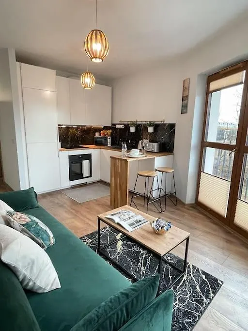 New One Bedroom Apartment With Balcony Krakow